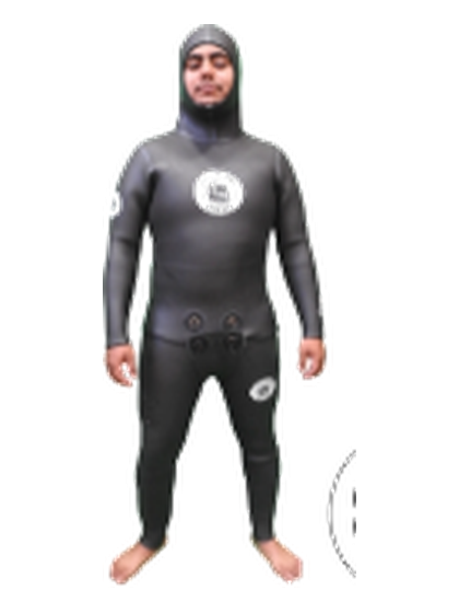 Traje de Buceo Escafandra Hombre Clásico Liso Microporoso #3/8 (10 mm.)