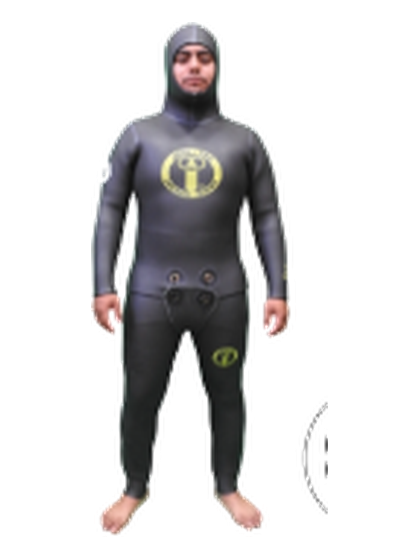 Traje de Buceo Aqua Pro Clásico Liso/Liso #3/4 (14 a 16 mm.)