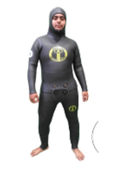 Traje de Buceo Aqua Pro Clásico Liso/Liso #1/2 (12 a 14 mm.)