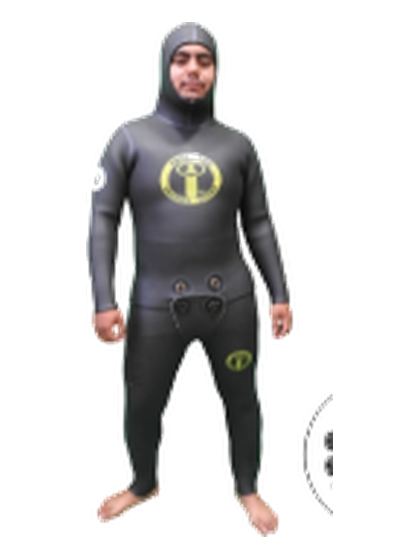 Traje de Buceo Aqua Pro Clásico Liso/Liso #3/8 (9 a 11 mm.)