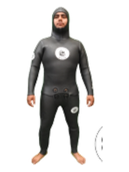 Traje de Buceo Escafandra Clásico Liso/Liso #1/2 (12 a 14 mm.)